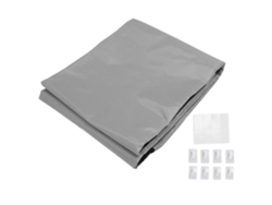 Pantalla De Proyector De Cine Plegable Portátil De Pvc Sintético Anti-luz De 133 Pulgadas Con Montaje En Pared, Formato 16:9 Para Cine En Casa.
