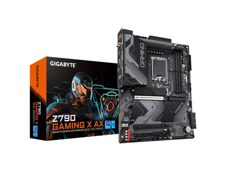 Motherboard GIGABYTE Z790 Gaming X Ax G10 DDR5 (Socket LGA1700 - Intel Z790 - ATX)