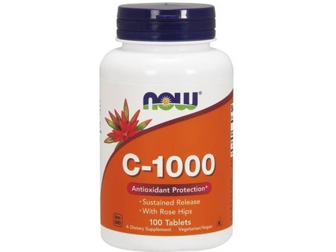 Complemento Alimentar NOW C - 1000 comBiofl 1000Mg