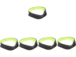 Juego de 5 diademas elásticas universales para mujeres, turbante antitranspirante para yoga, correr y