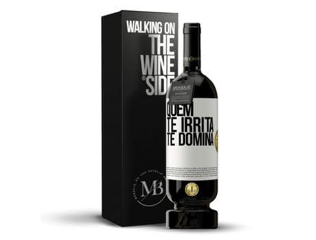 Vino Tinto MENSAGEM EM UMA GARRAFA «Quem Te Irrita, Te Domina» 2014 (0.75 L - 1 unidade)