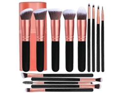 Brocha de maquillaje rosa, brocha de maquillaje corrector supersuave, brocha, brocha de maquillaje diario Rosewell