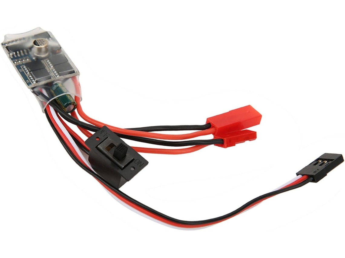 Controlador De Velocidad Bidireccional Con Escobillas De 30 A, De Alta Precisión, Para Coches Y Barcos Rc, Escala 1/16.
