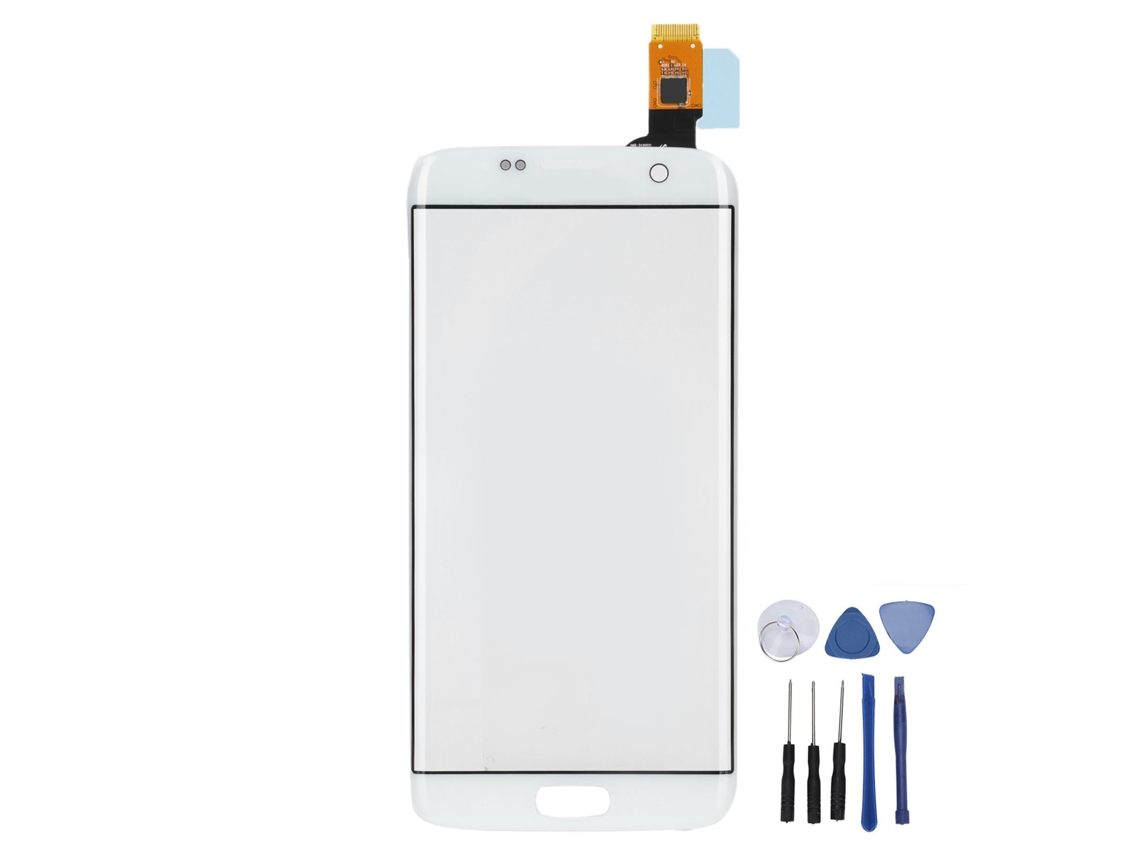 Digitalizador De Pantalla Táctil De Cristal Para Samsung Galaxy S7 Edge Con Herramientas, Blanco