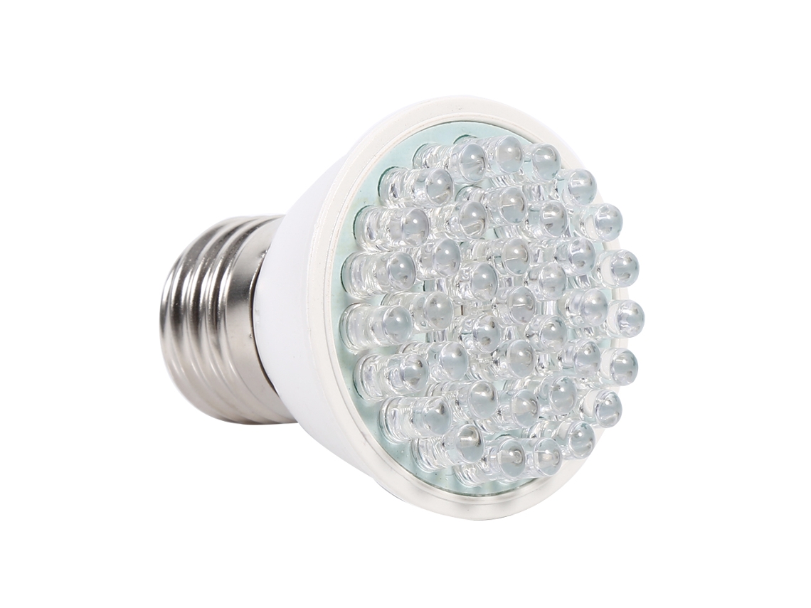 MEOIRUERY Lámpara LED E27 110V 38 Pcs para Plantas, Luz de Crecimiento Interior para Jardín Hidropónico