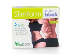 Complemento Alimentar SLIMFORM Slimform Block 45Cap. Vital 2000 S.L.