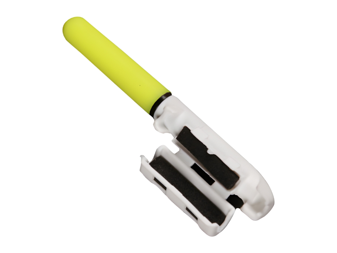 RNEMITERY Señal de Pesca con Campana, Luz Nocturna con LED y Palo Luminoso, Varilla Impermeable con Cierre para Punta de Caña