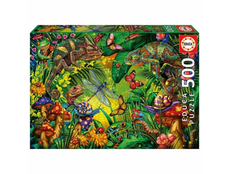 Puzzle educa a 500 piezas de colores 19551 (edad recomendada: 11 años)