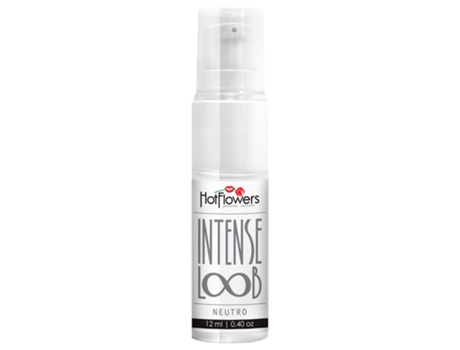 Lubricante Intense Loob Alto Grado Pureza 12 Ml HOT FLOWERS