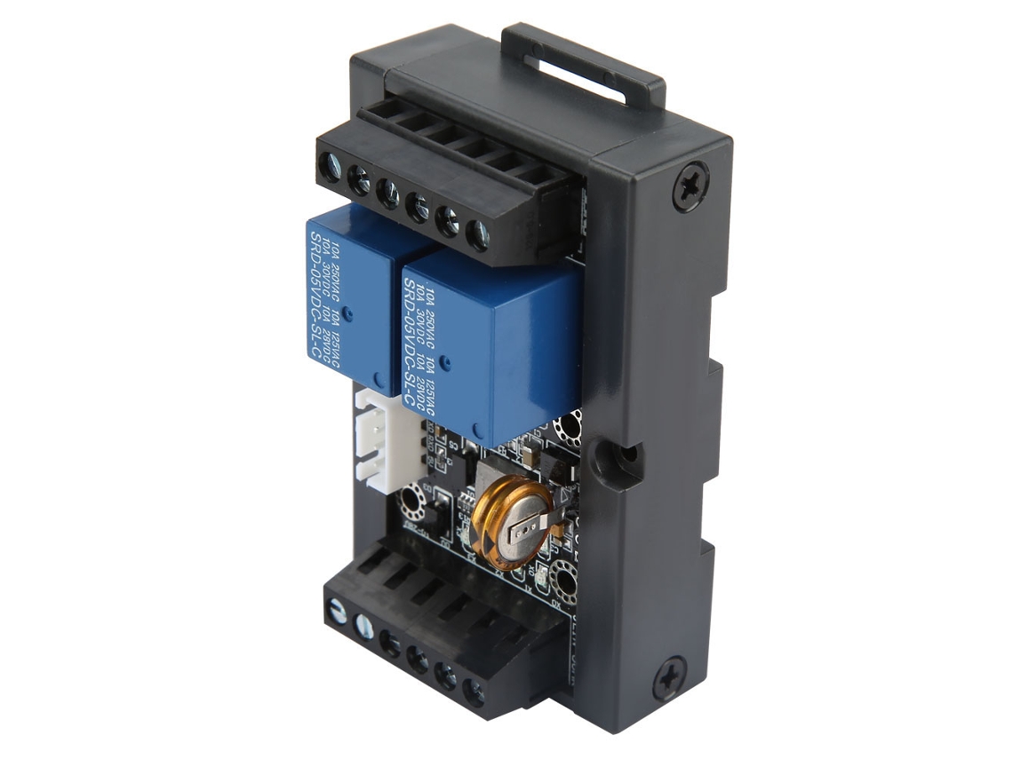 Módulo De Retardo De Relé Programable Plc Fx1n-06mr Con Carcasa De 10-28 V Cc Para Control Industrial.