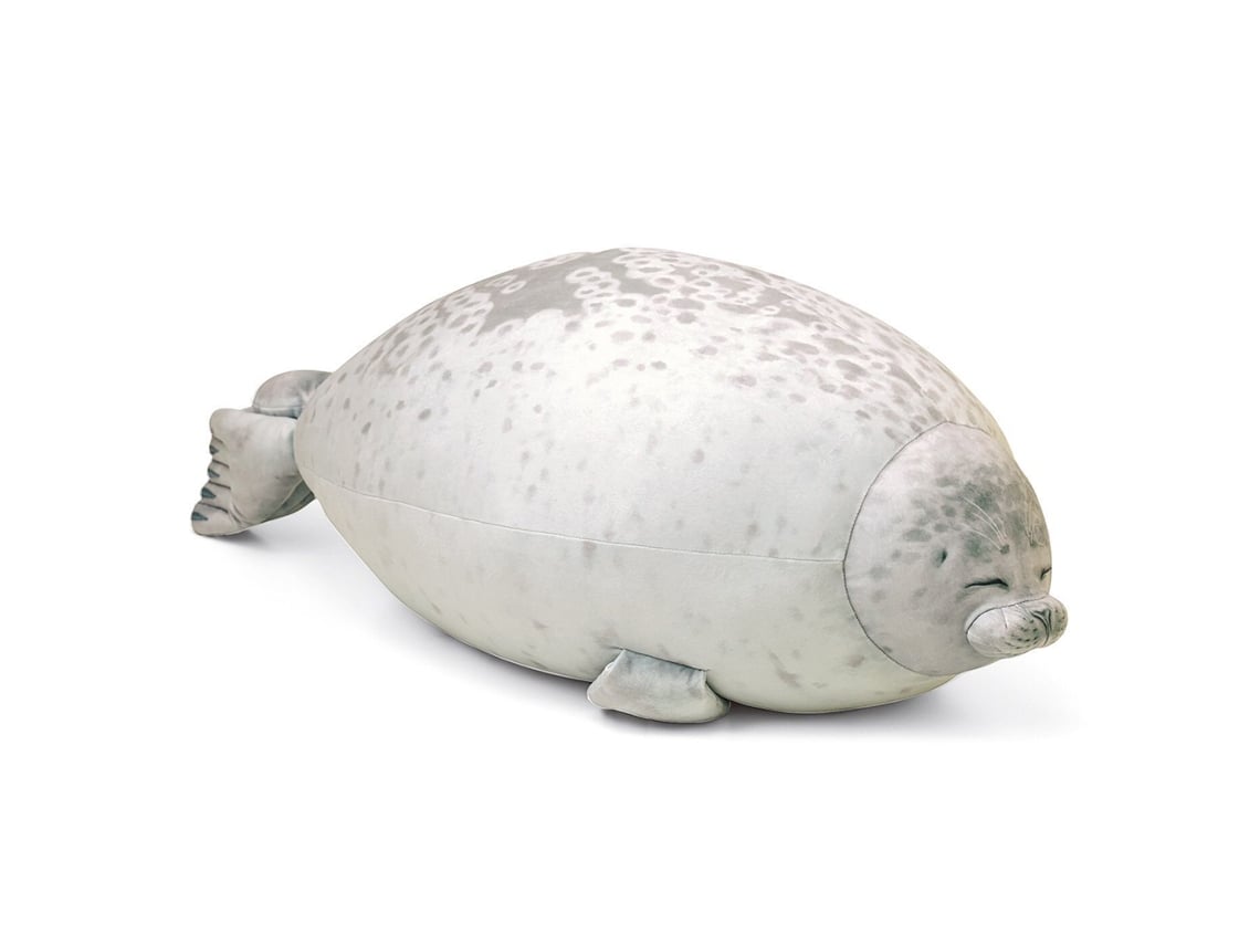 Almofada de Pelúcia Bjww-Blob com Animal Marinho - Brinquedo de Pelúcia Fofo - Almofada de Algodão