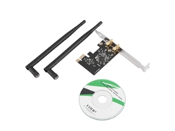 Tarjeta De Red Inalámbrica Pci Express Edup Ep-9607 Doble Banda 1200mbps Adaptador Wifi Con Antenas