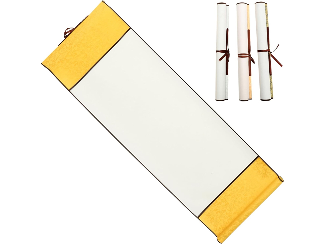 Papel Xuan Virgen, 4 Rollos, 32,5 X 91 Cm, Alta Absorción, Para Caligrafía Y Pintura Con Tinta.