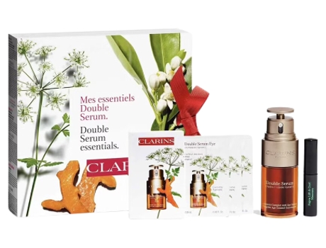 CLARINS Double Sérum Essentials - Conjunto de 3 Peças