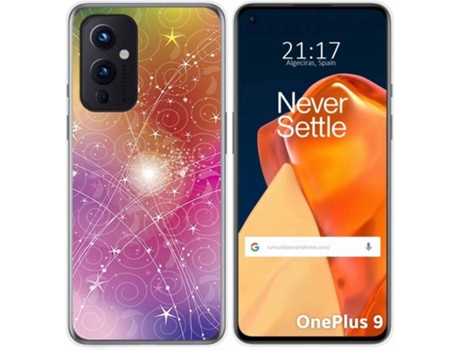 Carcasa OnePlus 9 5G TUMUNDOSMARTPHONE Abstracto Multicolor