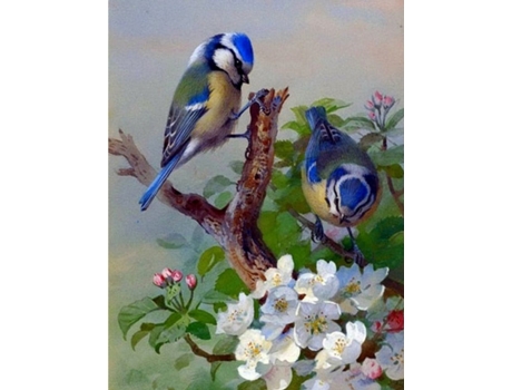 Conjunto de Punto de Cruz SLOWMOOSE 5D DIY Diamante Pintura (S - 20 * 30cm)