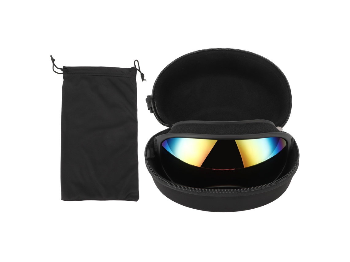 Gafas Para Perros Antiuv Resistentes A Impactos Ajustables Para Razas Grandes Lentes Rojas Accesorios De Mascotas