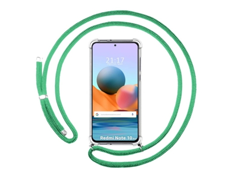 Carcasa Xiaomi Redmi Note 10 Pro TUMUNDOSMARTPHONE Colgante Verde