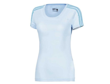 Camiseta Ultrafina de Mujer ADIDAS Essentials Tecnologia Climalite Azul