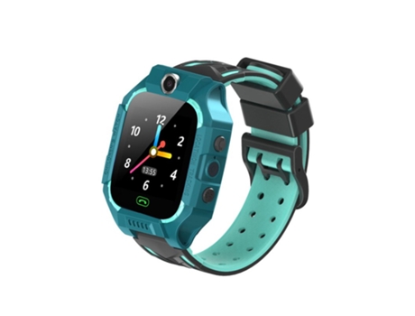 Smartwatch para el teléfono celular de los niños Lbs One Button SOS Posicionamiento con control remoto Black + Green