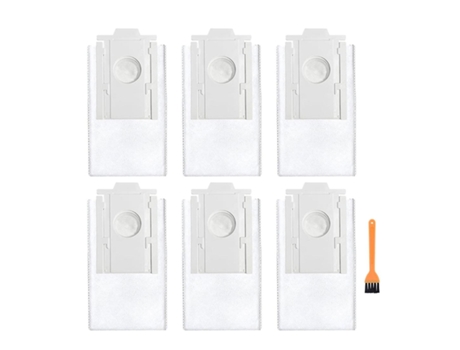 Acessórios de Aspirador 7 bolsas de polvo para -Rdb95 Robotic Jet Bot+ Jet Bot Ai+ para estación de limpieza al vacío