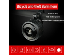 Un estilo 125Db Carga USB Bicicleta Ciclo Campana Motocicleta eléctrica Scooter Trompeta Bocina Alarma antirrobo Sirena y control remoto opcionales