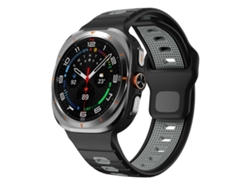 Correa de silicona para Samsung Galaxy Watch Ultra con rayas horizontales y hebilla invertida (47 mm)