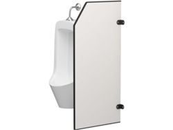 Mampara De Privacidad De Acero Inoxidable Para Montaje En Pared, De Uso Comercial.