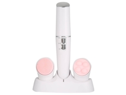 Máquina Eléctrica Para Depilar Y Limpiar Rostro Usb Recargable Con Masaje Para Mujeres