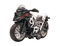 Rebe-modelo De Motocicleta Em Escala 1:14 Com Luz E Música, Brinquedo De Liga E Plástico, Ré, Para Crianças, Branco
