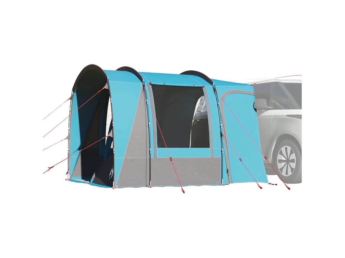 Tienda De Campaña De Coche Para 4 Personas Impermeable Azul