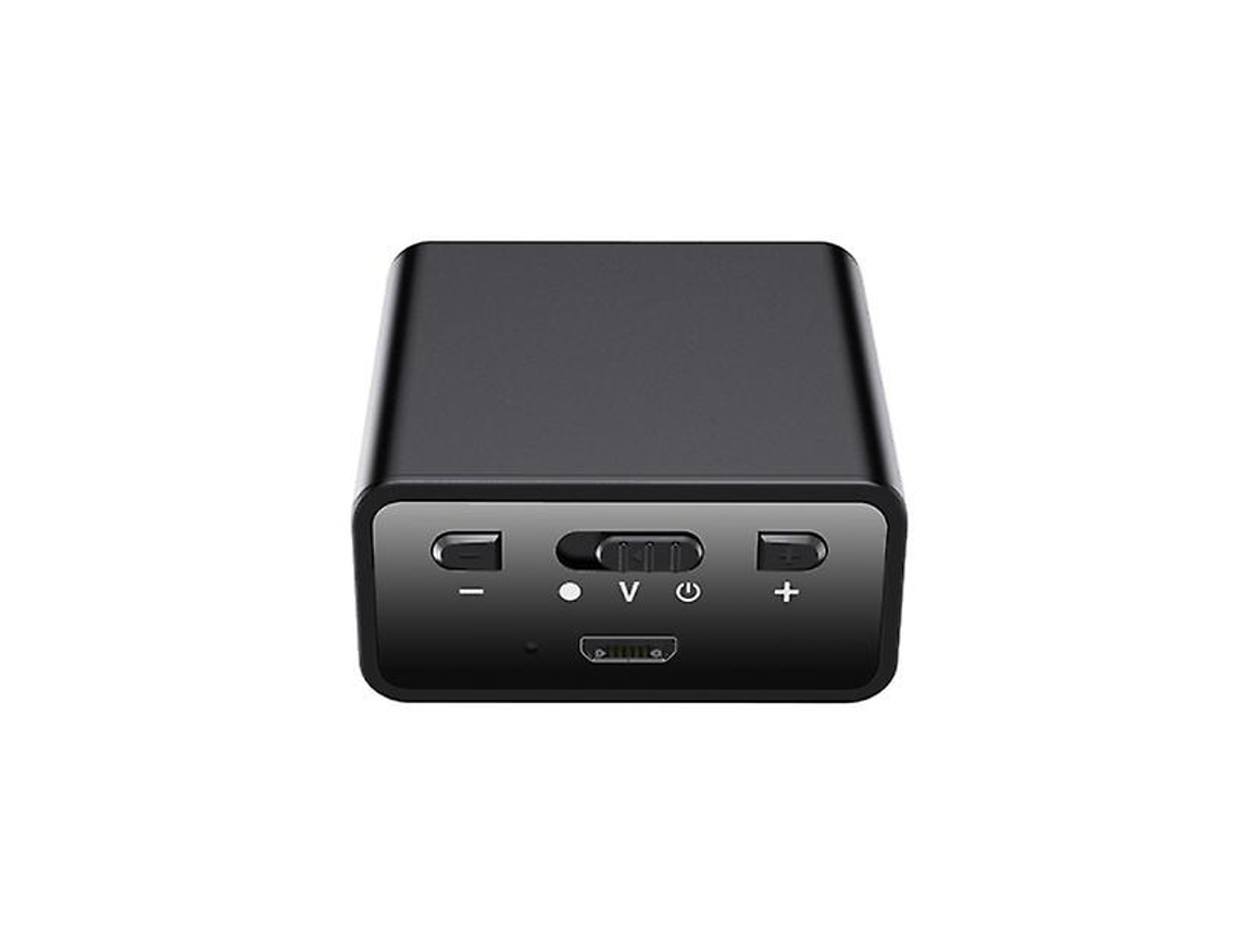 Mini grabadora de voz activada por voz, 4 GB, magnética, para conferencias y reuniones, Yizhood (negra)