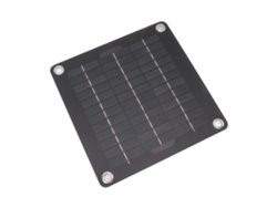 Kit Portátil De Panel Solar De 5w Y 12v Con Cargador Y Mantenedor De Batería Para Uso En Exteriores.