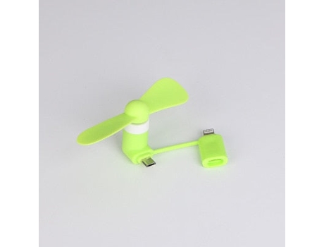 Mini Ventilador SLOWMOOSE Micro USB de Alta Calidad Verde