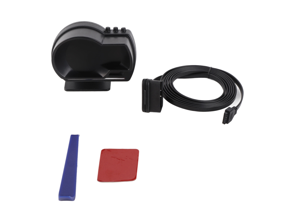Head-up Display (sistema Dual Obd2+gps, Pantalla Lcd) Todo En Chino