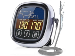 Cocina Taquaritinga con Carne Digital, Carne Asada, Tacitação Churrasco, Digital con Temporizador LCD, Sonda de Temperatura GOKOCO
