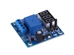 Placa de protección para batería de almacenamiento de 12 V con control automático de subtensión e interruptor de encendido/apagado.