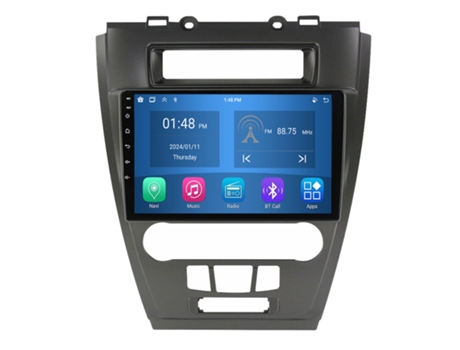 Autoradio 4GB RAM64GB ROM ROVERONE para Ford Fusion Mondeo Mustang 2009 - 2012 CarPlay Android Coche Radio Bluetooth Navegación