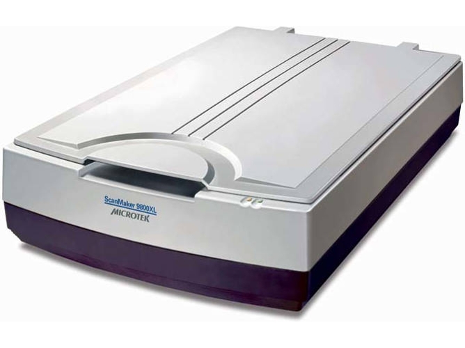 Escáner MICROTEK ScanMaker 9800XL Plus Silver