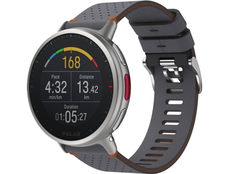 Reloj Deportivo POLAR VANTAGE V2 (Bluetooth - Autonomía hasta 40 horas - Gris Naranja)
