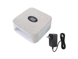Lámpara De Uñas Portátil Con 30 Chips Led, Secador De Gel Con Sensor Inteligente, 54 W, Batería De 9600 Mah, Enchufe Estadounidense 100-240 V.