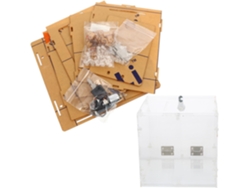 Caja De Donaciones De Plástico Transparente Con Ranura Segura Para Papeletas Y Sugerencias.