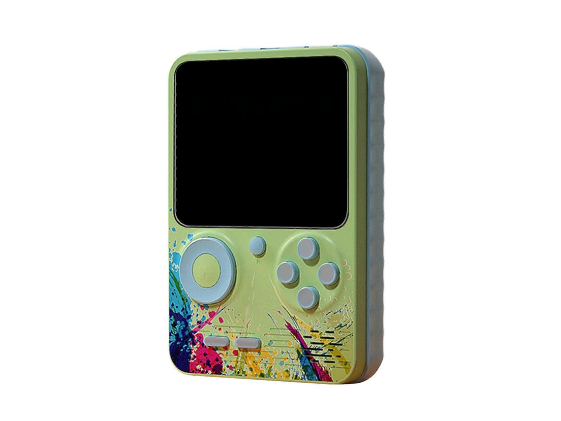 Gamepad Portátil 500 En 1 Con Pantalla Lcd De 3 Pulgadas, Consola De Juegos Retro Clásica De 500 Juegos, Compatible Con Conexión A Tv, Color Rosa Des
