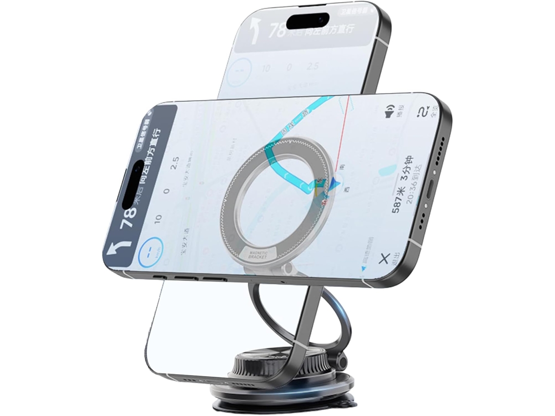 Soporte Para Teléfono De 360° – Coche Compacto | Ventosa Para Camión/tableta