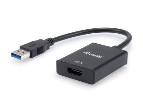 Equip 133385 Adaptador gráfico USB 1920 X 1080 Pixeles Negro