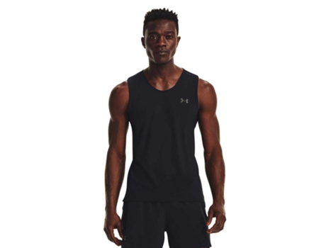 Camiseta sin Mangas de Hombre para Running UNDER ARMOUR Iso Chill Laser Negro (2XL)