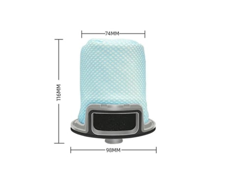 Filtros frontais laváveis para xiaomi roborock s7 auto-vazio dock robot