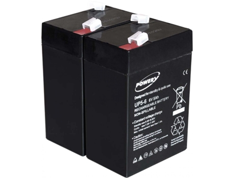Batería POWERY para APC RBC 1 6V 5Ah
