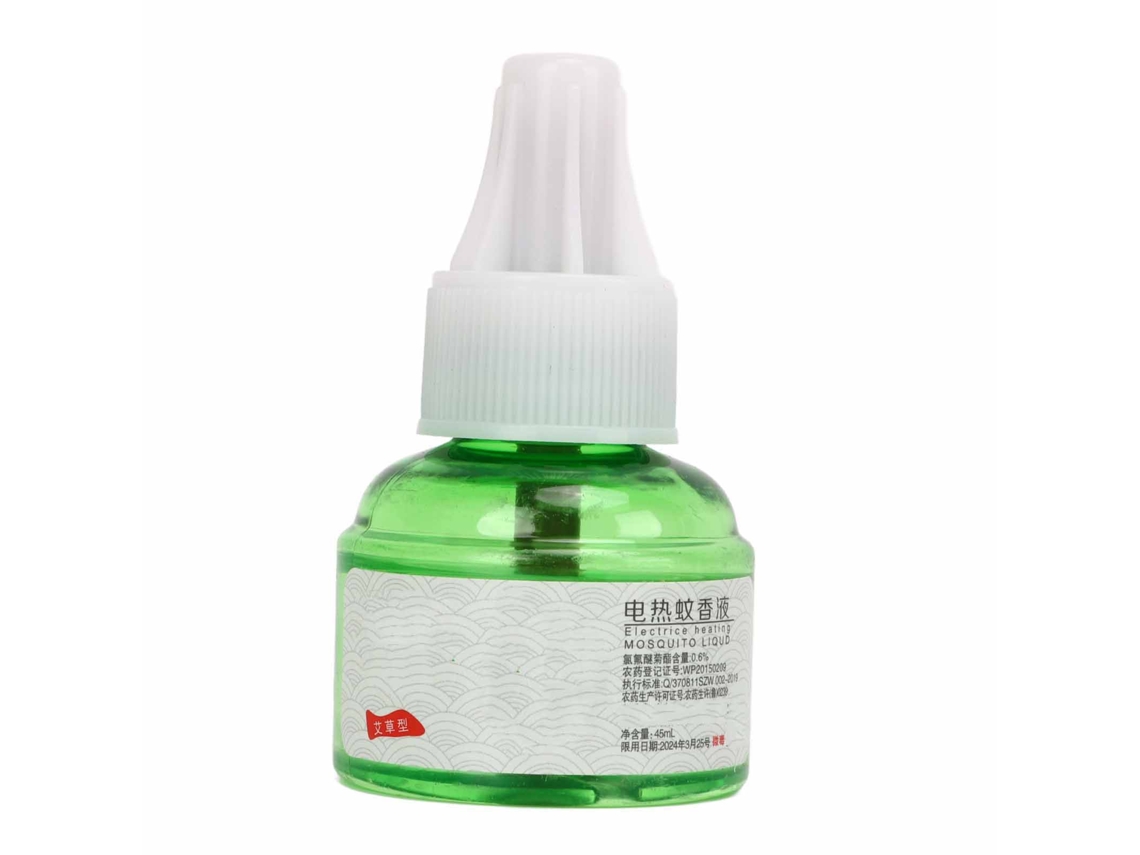 Dispositivo Eléctrico Repelente De Mosquitos Con 45 Ml De Líquido, Calentador, Duración De 30 Noches.