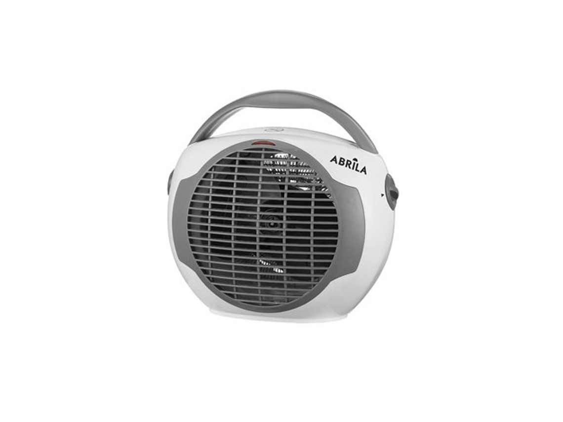 Termoventilador Llama Blanco/gris 2000w 2 Potencias 3 Funciones Termostato Antivuelco (22.6x24.7x17cm)
